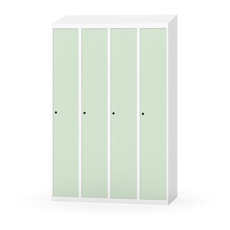 Garderobeskap Novis skrått tak 1:4 B120