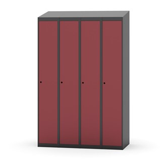 Garderobeskap Novis skrått tak 1:4 B120