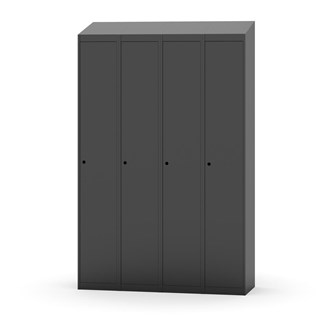Garderobeskap Novis skrått tak 1:4 B120