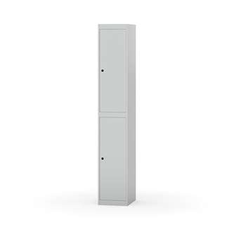 Garderobeskap Novis flatt tak 2:1 B30