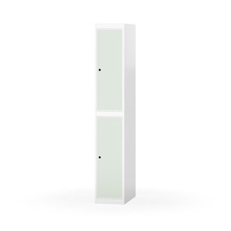 Garderobeskap Novis flatt tak 2:1 B30