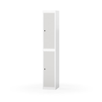 Garderobeskap Novis flatt tak 2:1 B30