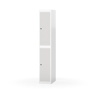 Garderobeskap Novis flatt tak 2:1 B30