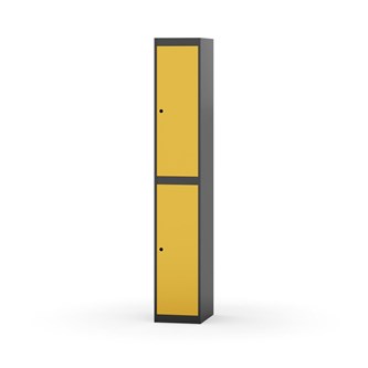 Garderobeskap Novis flatt tak 2:1 B30