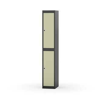 Garderobeskap Novis flatt tak 2:1 B30