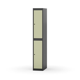 Garderobeskap Novis flatt tak 2:1 B30