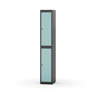 Garderobeskap Novis flatt tak 2:1 B30