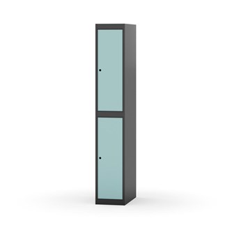 Garderobeskap Novis flatt tak 2:1 B30