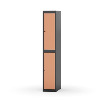 Garderobeskap Novis flatt tak 2:1 B30