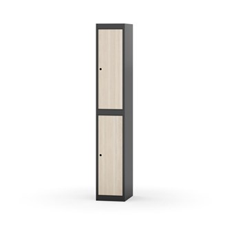 Garderobeskap Novis flatt tak 2:1 B30