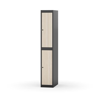 Garderobeskap Novis flatt tak 2:1 B30