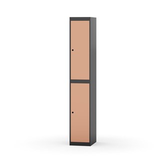 Garderobeskap Novis flatt tak 2:1 B30