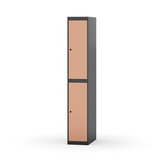 Garderobeskap Novis flatt tak 2:1 B30