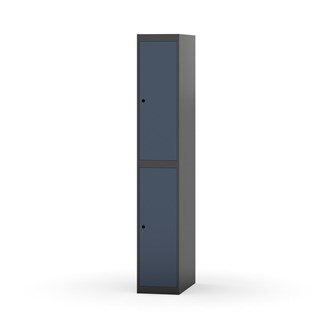 Garderobeskap Novis flatt tak 2:1 B30