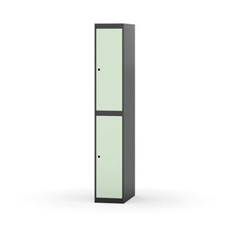 Garderobeskap Novis flatt tak 2:1 B30