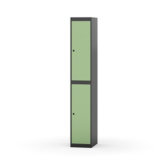 Garderobeskap Novis flatt tak 2:1 B30