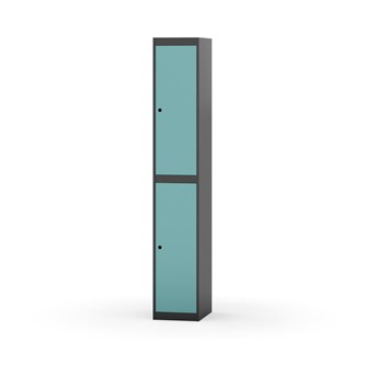 Garderobeskap Novis flatt tak 2:1 B30