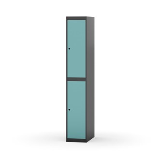 Garderobeskap Novis flatt tak 2:1 B30