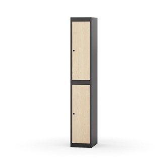 Garderobeskap Novis flatt tak 2:1 B30