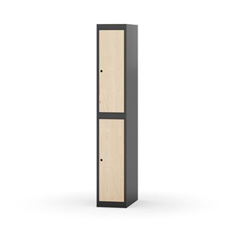 Garderobeskap Novis flatt tak 2:1 B30