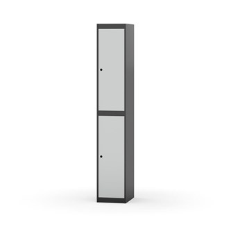 Garderobeskap Novis flatt tak 2:1 B30