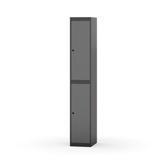 Garderobeskap Novis flatt tak 2:1 B30