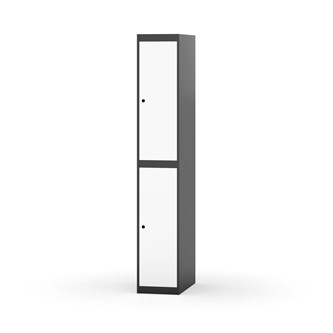 Garderobeskap Novis flatt tak 2:1 B30