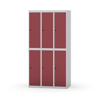 Garderobeskap Novis flatt tak 2:3 B90