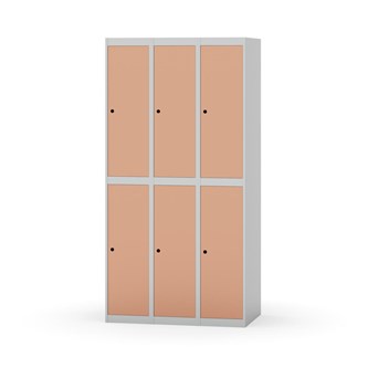 Garderobeskap Novis flatt tak 2:3 B90