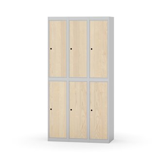 Garderobeskap Novis flatt tak 2:3 B90