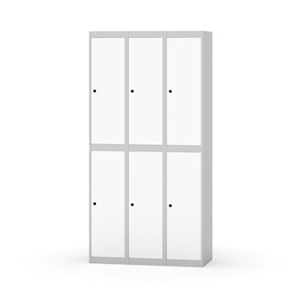 Garderobeskap Novis flatt tak 2:3 B90