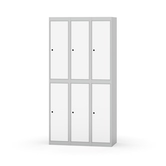 Garderobeskap Novis flatt tak 2:3 B90