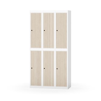 Garderobeskap Novis flatt tak 2:3 B90