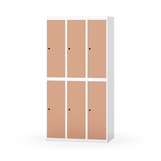 Garderobeskap Novis flatt tak 2:3 B90