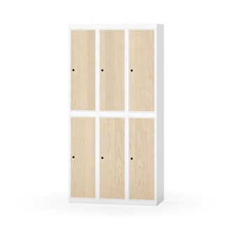 Garderobeskap Novis flatt tak 2:3 B90