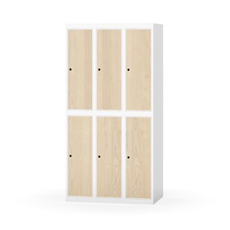 Garderobeskap Novis flatt tak 2:3 B90