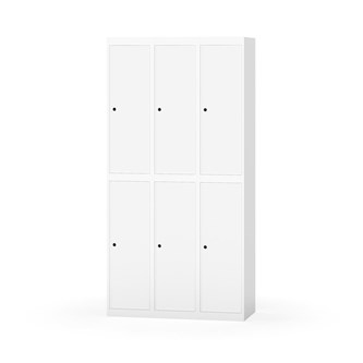 Garderobeskap Novis flatt tak 2:3 B90