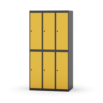 Garderobeskap Novis flatt tak 2:3 B90
