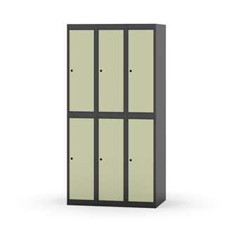 Garderobeskap Novis flatt tak 2:3 B90