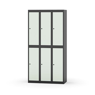 Garderobeskap Novis flatt tak 2:3 B90