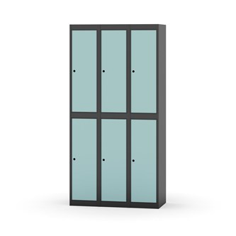 Garderobeskap Novis flatt tak 2:3 B90