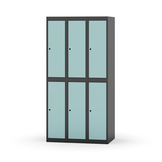Garderobeskap Novis flatt tak 2:3 B90