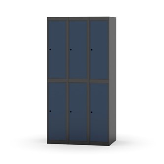 Garderobeskap Novis flatt tak 2:3 B90