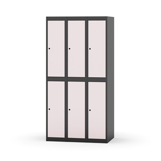 Garderobeskap Novis flatt tak 2:3 B90