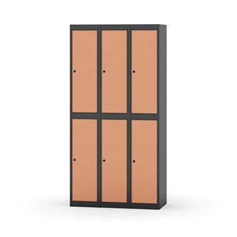 Garderobeskap Novis flatt tak 2:3 B90