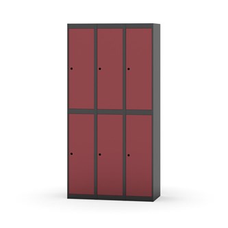 Garderobeskap Novis flatt tak 2:3 B90