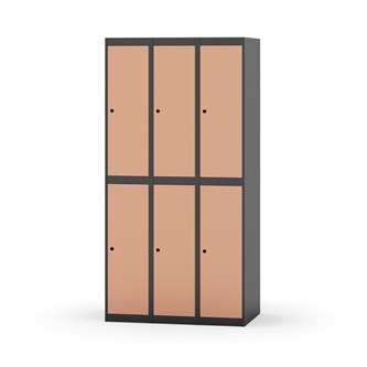 Garderobeskap Novis flatt tak 2:3 B90
