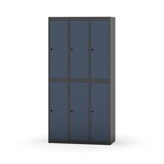 Garderobeskap Novis flatt tak 2:3 B90