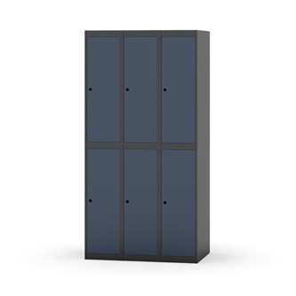 Garderobeskap Novis flatt tak 2:3 B90