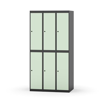 Garderobeskap Novis flatt tak 2:3 B90